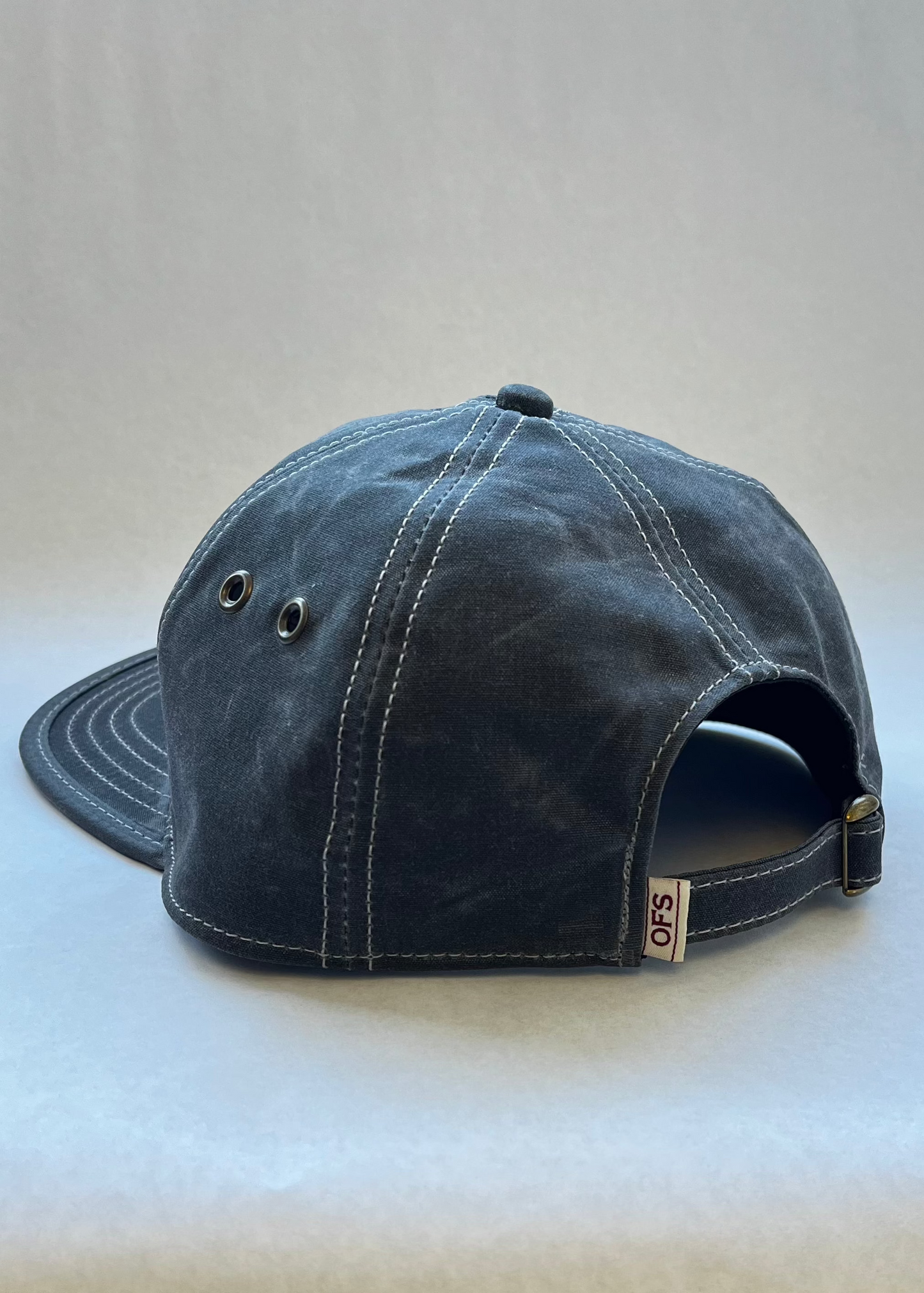Charcoal 5 Panel Waxed Cotton