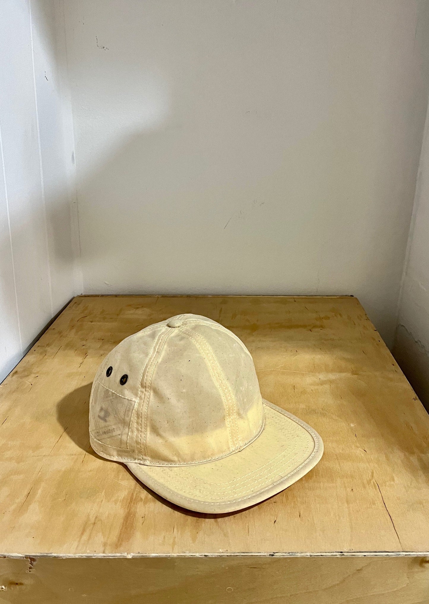 Natural 6 Panel Waxed Cotton