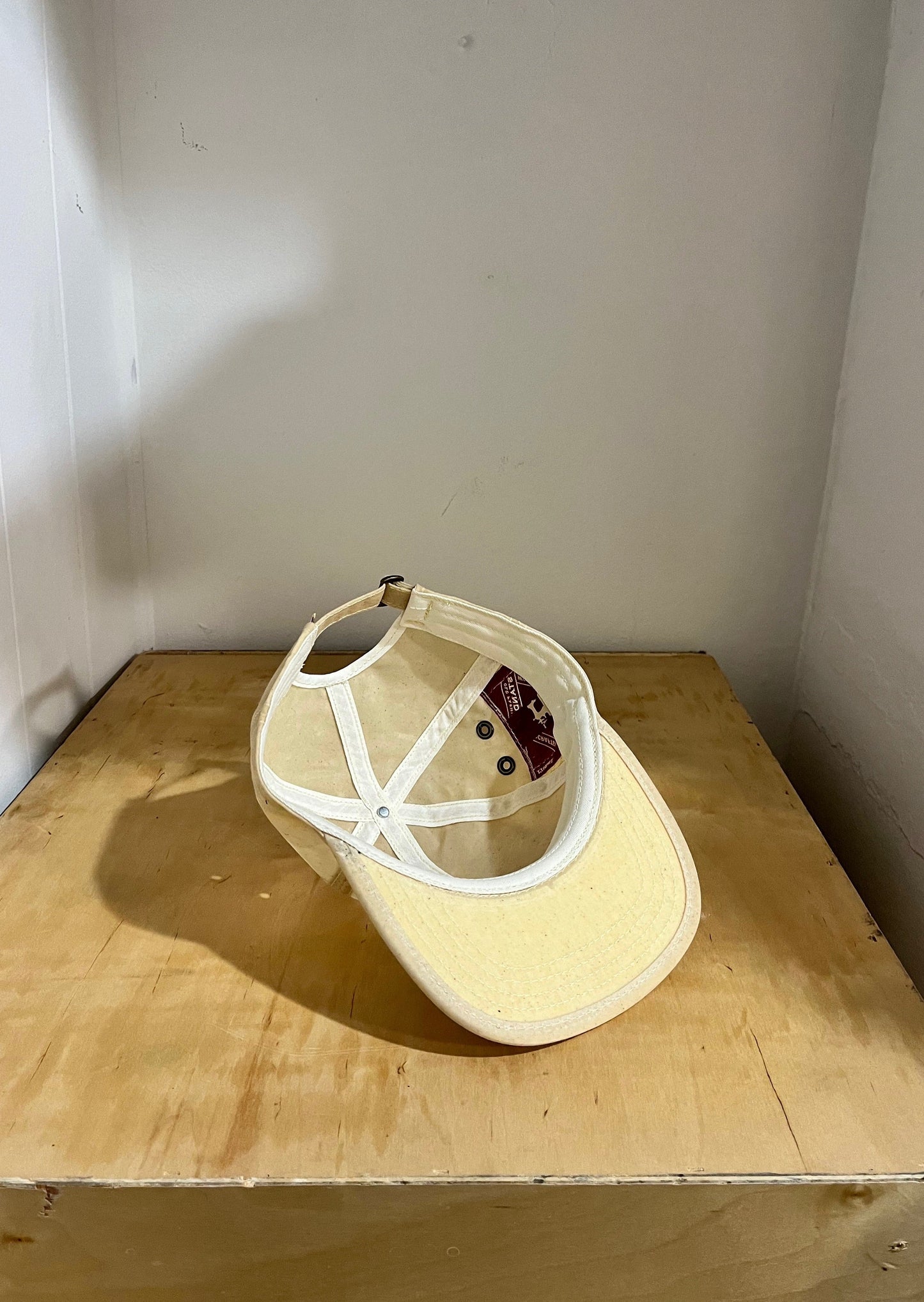 Natural 6 Panel Waxed Cotton