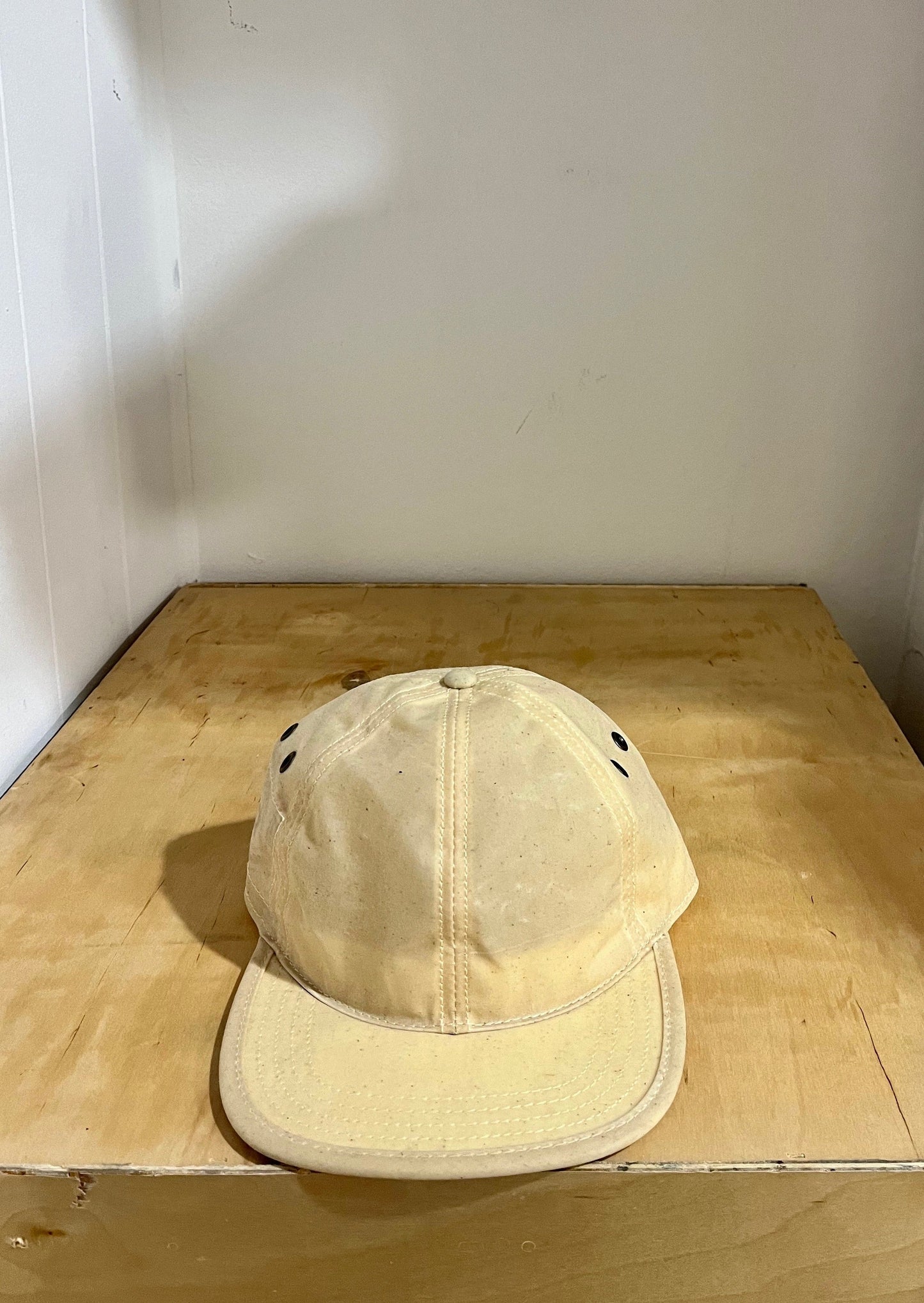 Natural 6 Panel Waxed Cotton