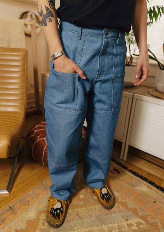 Light Denim Baguettes