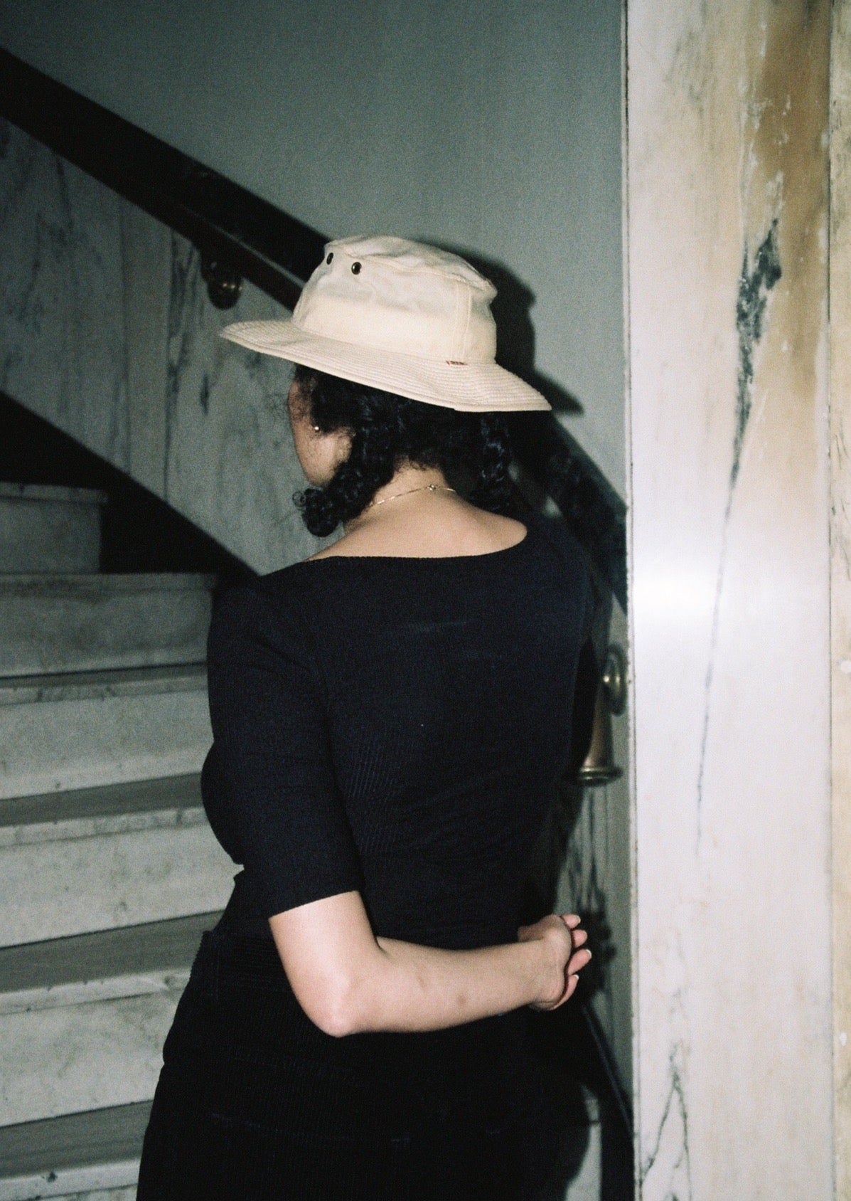 Natural Waxed Cotton Bucket Hat
