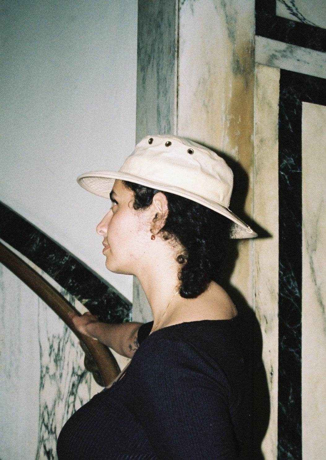 Natural Waxed Cotton Bucket Hat