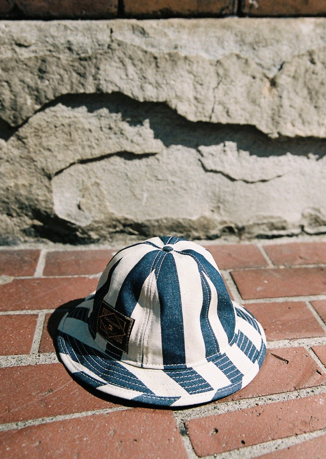 Wide Stripe Denim Ferrari Safari