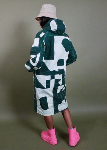 Quilted Rain Coat