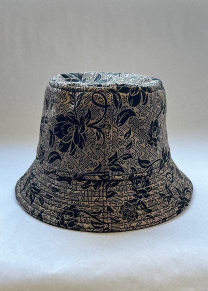 Floral Jacquard Bucket