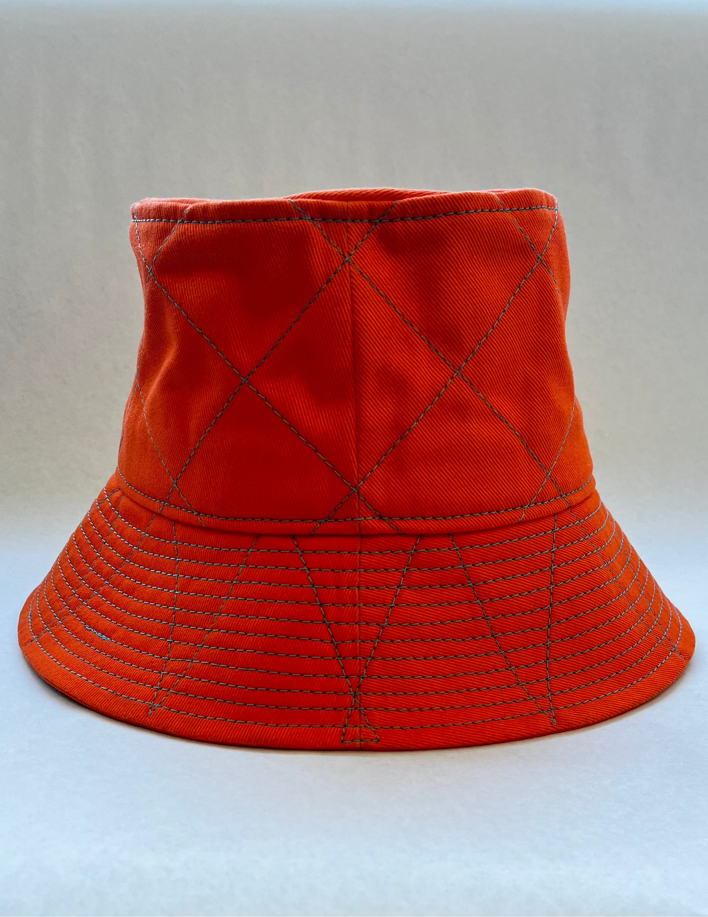 Tall Orange Jada Hat