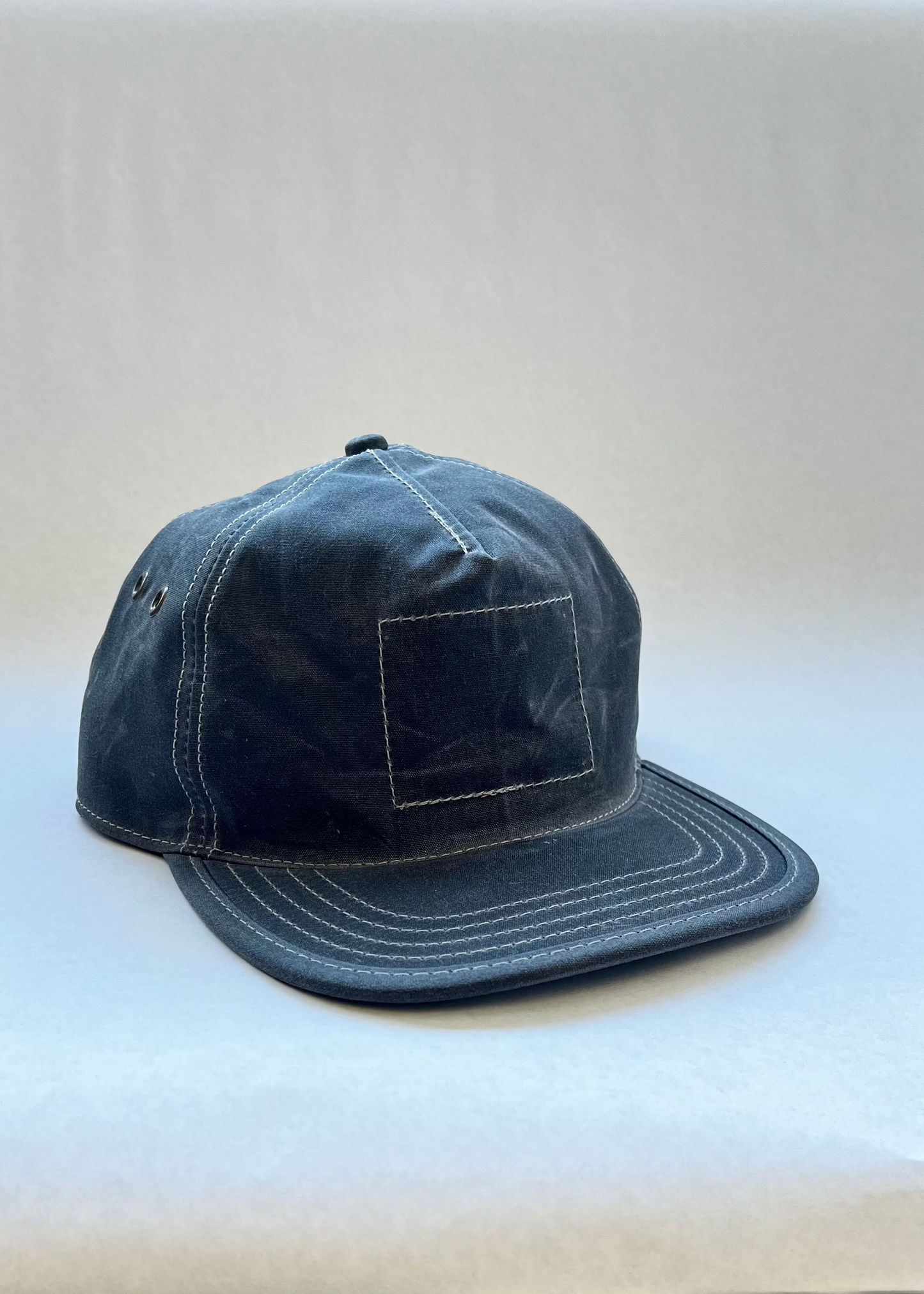 Charcoal 5 Panel Waxed Cotton