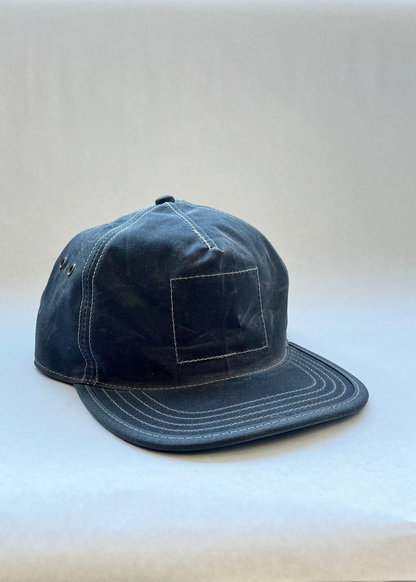 Charcoal 5 Panel Waxed Cotton