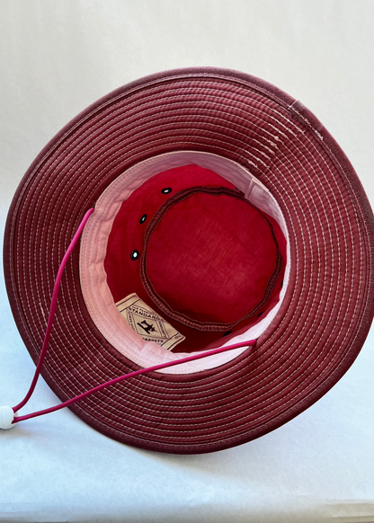 Tall Dusty Rose Bucket Hat