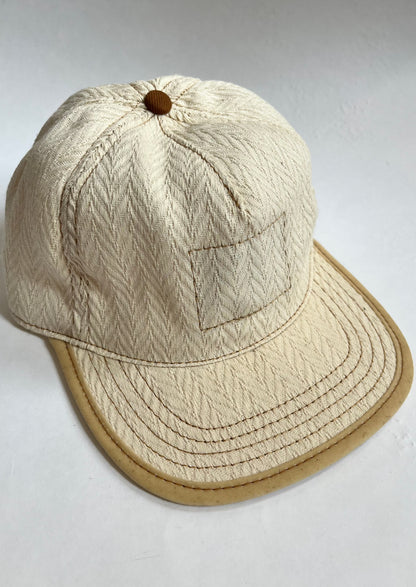 Cream Chevron 5 Panel