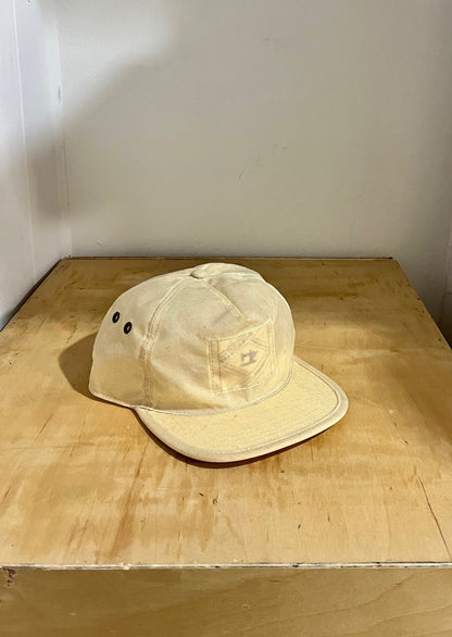 Natural 5 Panel Waxed Cotton