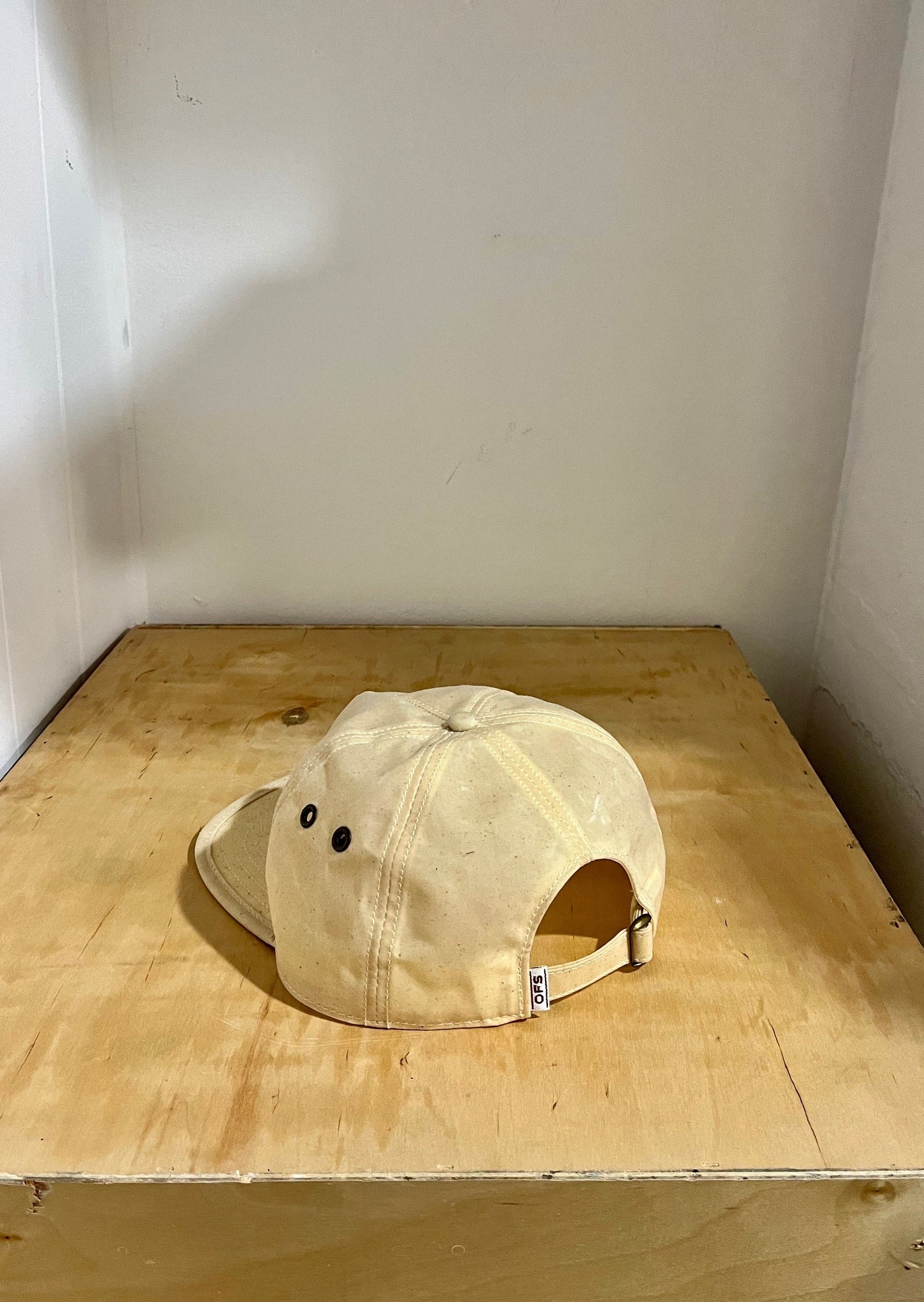 Natural 5 Panel Waxed Cotton