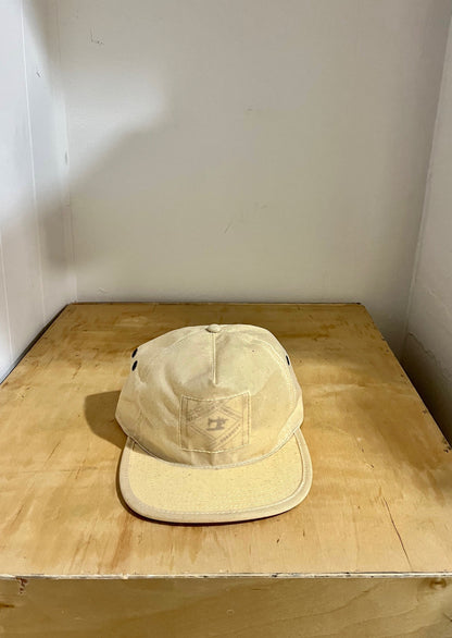 Natural 5 Panel Waxed Cotton