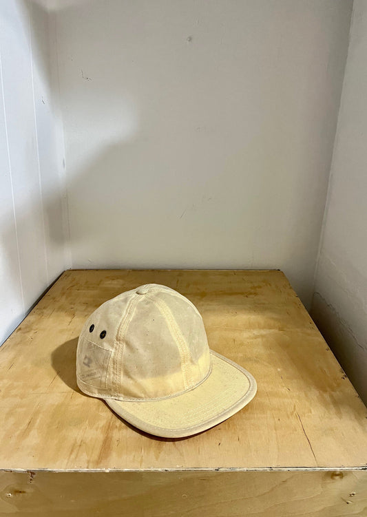 Natural 6 Panel Waxed Cotton
