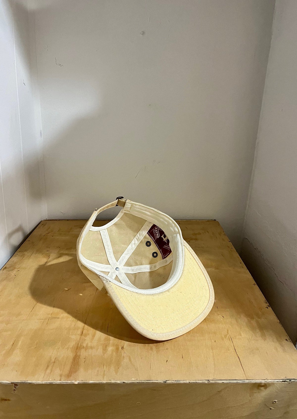 Natural 6 Panel Waxed Cotton
