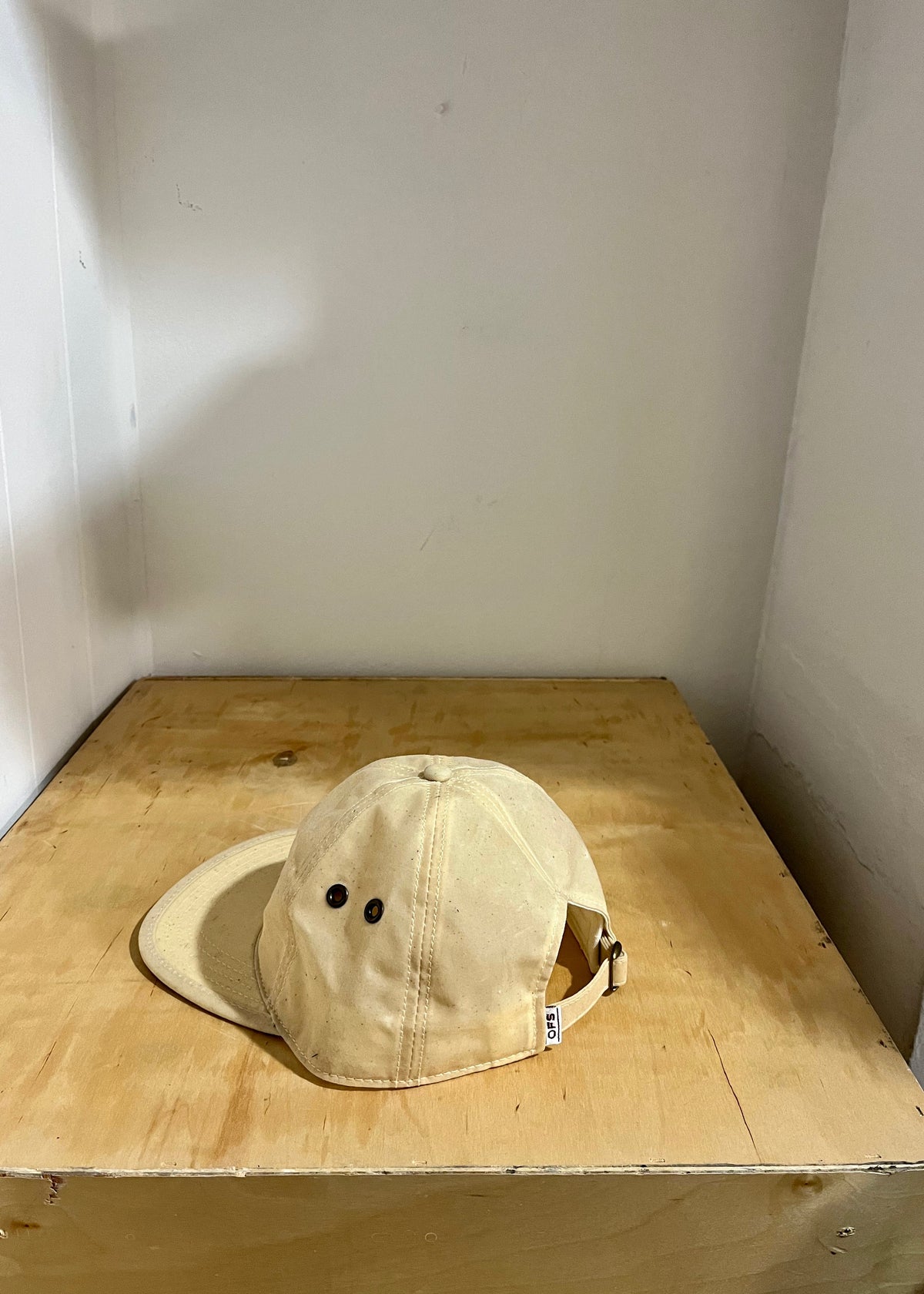 Natural 6 Panel Waxed Cotton