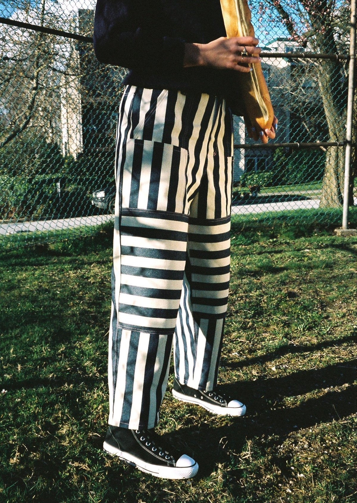 Wide Indigo Stripe Baguettes