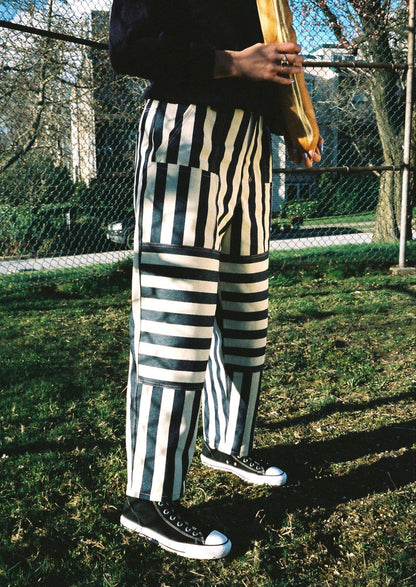 Wide Indigo Stripe Baguettes
