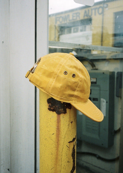 Mustard 6 Panel Waxed Cotton