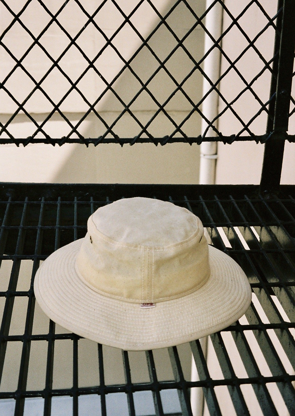 Natural Waxed Cotton Bucket Hat