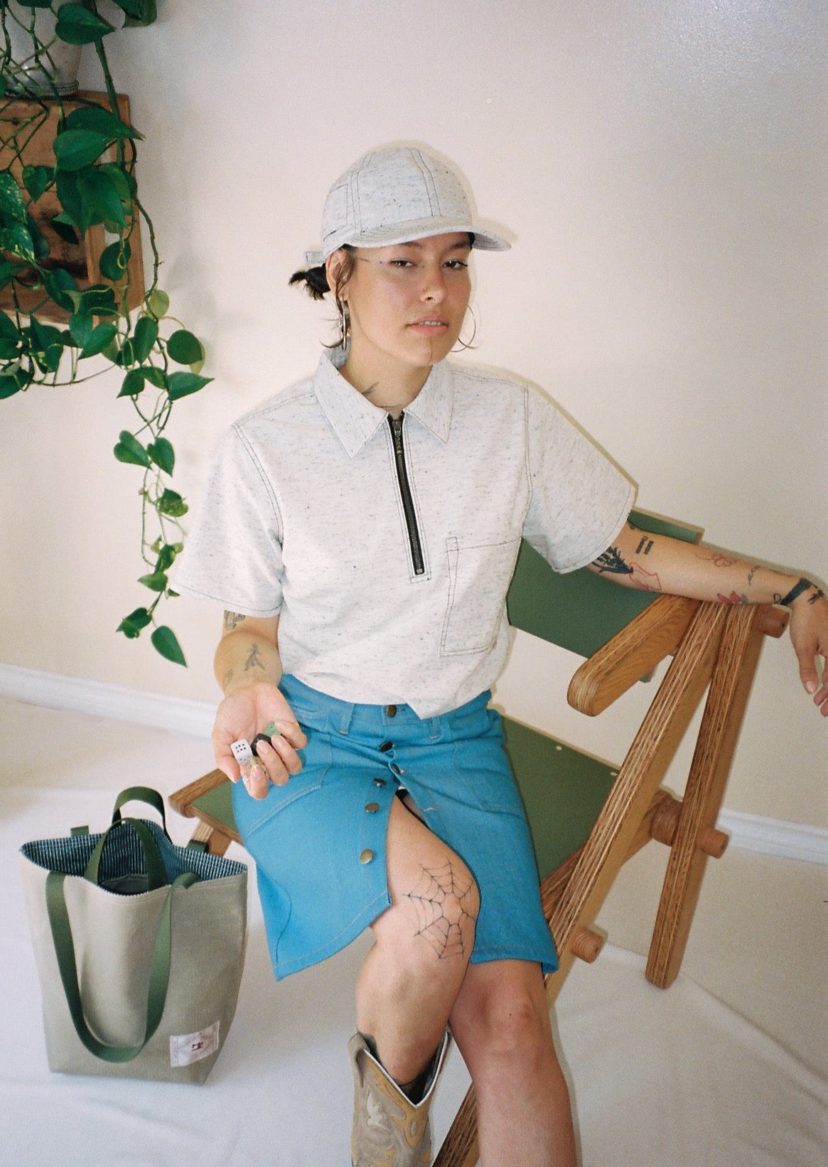 Cookies & Cream 6 Panel Hat