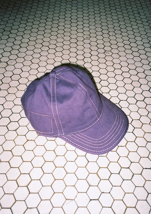 Eggplant 6 Panel Hat