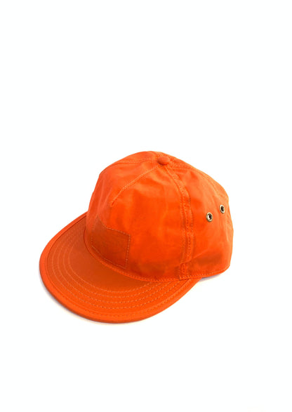 Orange 5 Panel Waxed Cotton