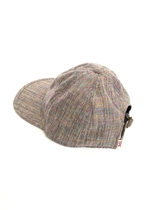 Purple Tweed 6 Panel Hat