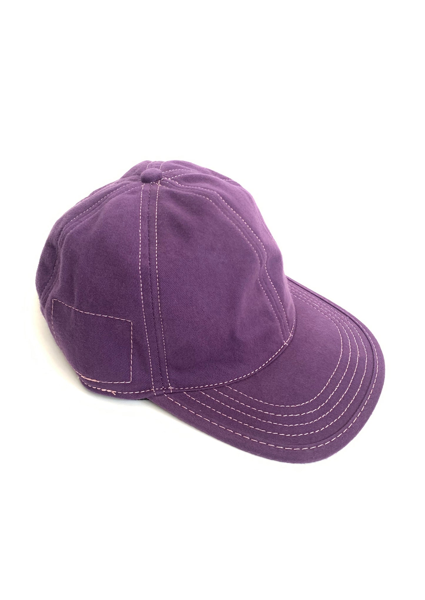 Eggplant 6 Panel Hat