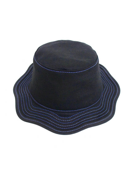 Black Wavy Bucket