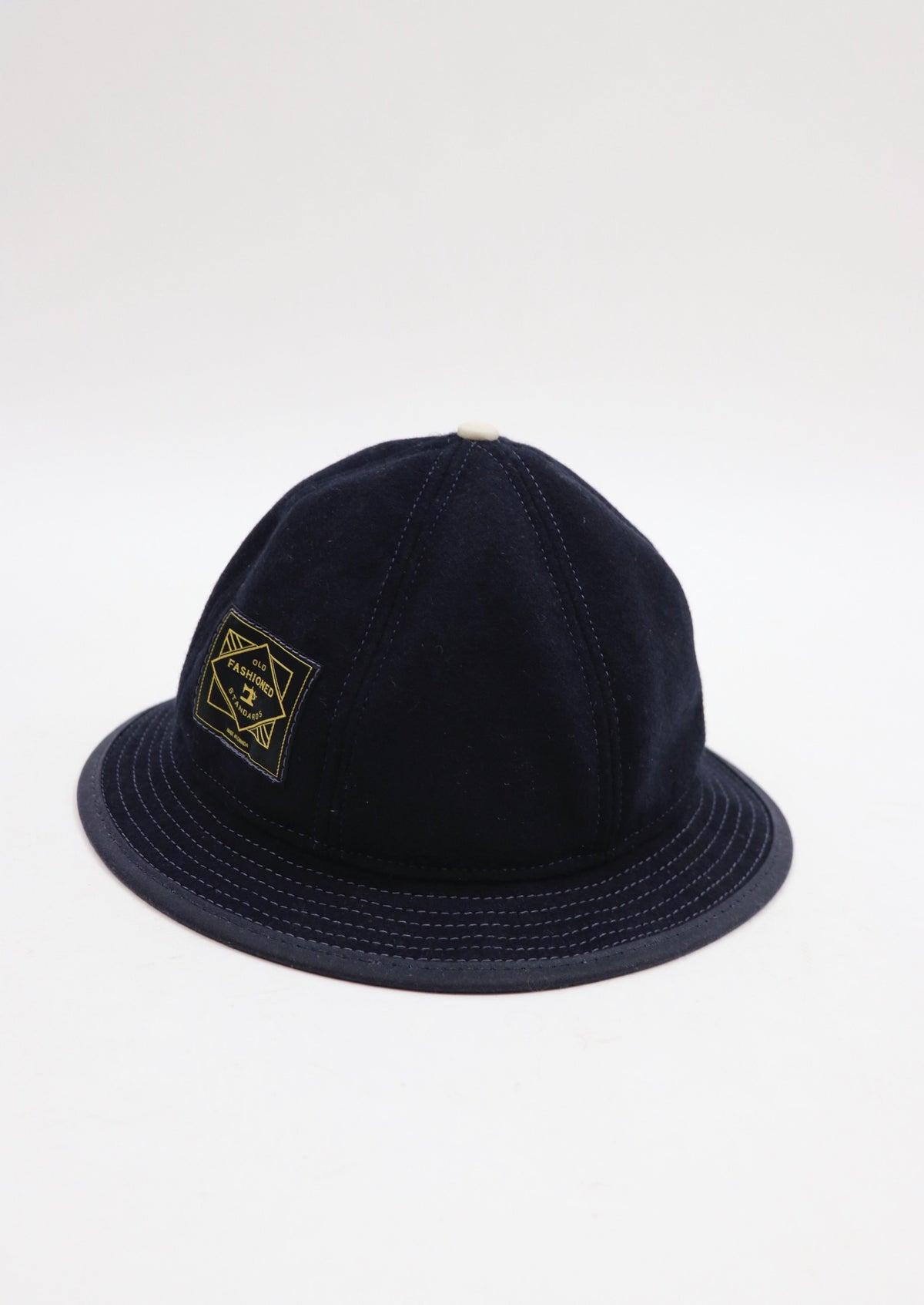 Navy Ferrari Safari Melton Wool