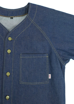 Kuroki Selvedge Denim Home Run Button Down