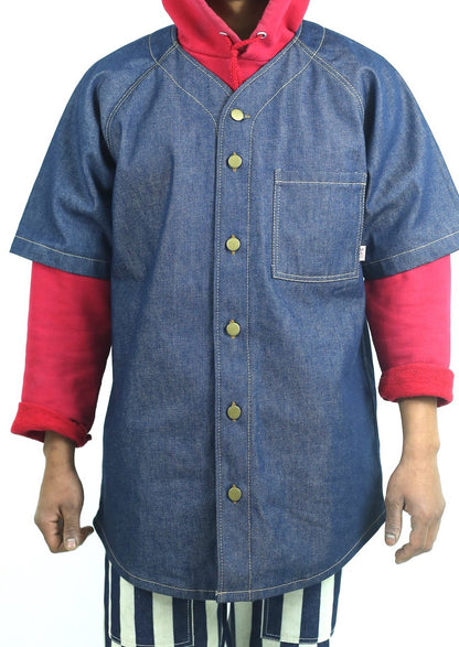 Kuroki Selvedge Denim Home Run Button Down