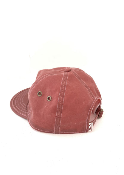 Dusty Rose 5 Panel Waxed Cotton