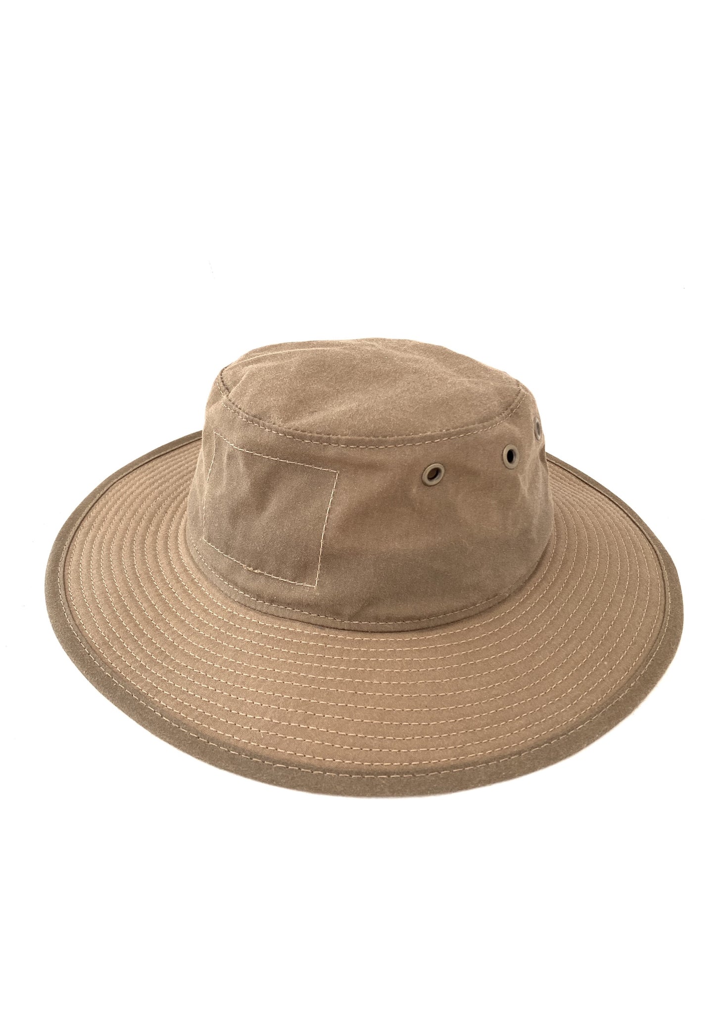Bark Tan Oil Cloth Bucket Hat