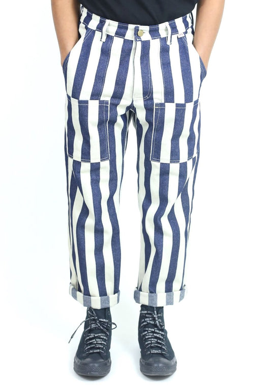 9 to 9 Work Pant Striped Denim