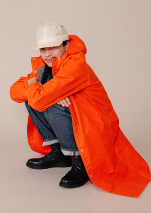 Orange 100% Chance Rain Coat