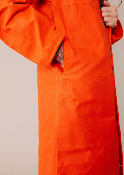 Orange 100% Chance Rain Coat