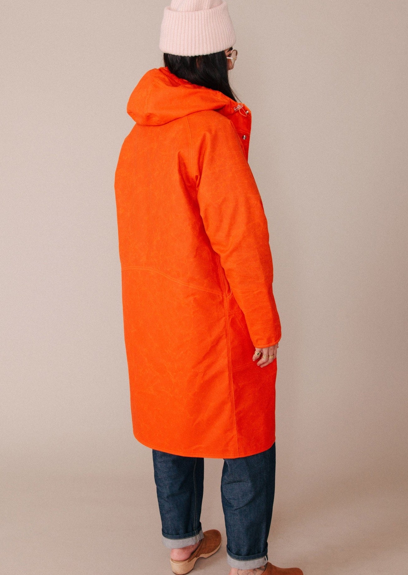 Orange 100% Chance Rain Coat