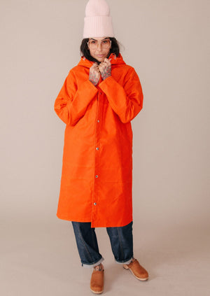 Orange 100% Chance Rain Coat