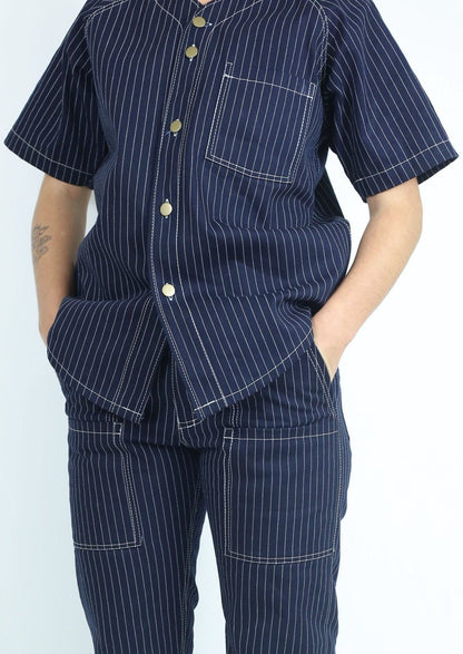 Railway Raw Denim Home Run Button Down